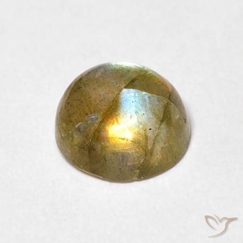 Labradorite Multicolore naturelle Tour, 1.48 ct, Translucide