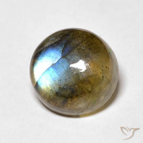 Labradorite Multicolore naturelle Tour, 3.58 ct, Translucide