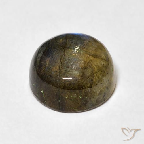 Labradorite Multicolore naturelle Tour, 3.58 ct, Translucide