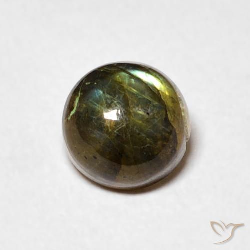 Labradorite Multicolore naturelle Tour, 1.02 ct, Translucide