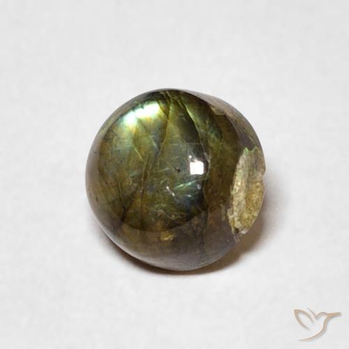 Labradorite Multicolore naturelle Tour, 1.02 ct, Translucide
