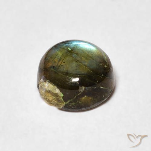 Labradorite Multicolore naturelle Tour, 1.02 ct, Translucide