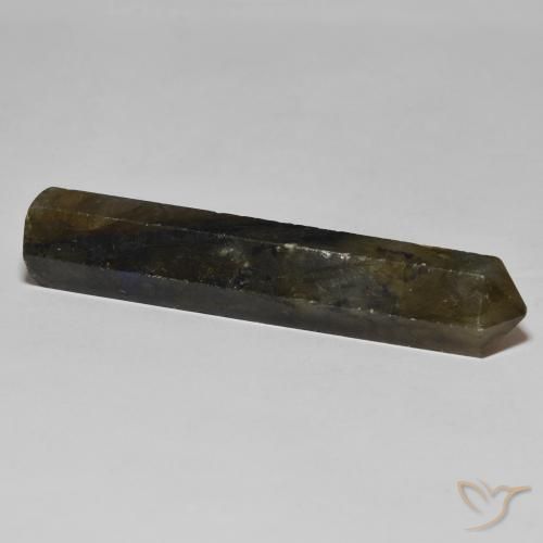 Labradorite Multicolore naturelle Fantaisie, 38.92 ct, Opaque