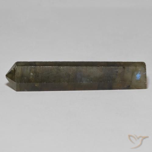 Labradorite Multicolore naturelle Fantaisie, 34.84 ct, Opaque