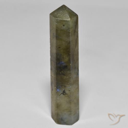 Labradorite Multicolore naturelle Fantaisie, 36.49 ct, Opaque