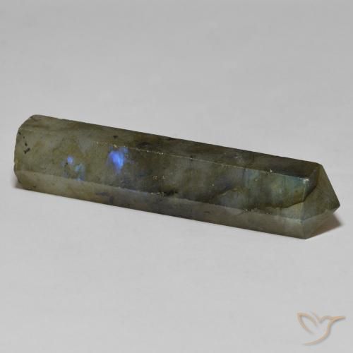 Labradorite Multicolore naturelle Fantaisie, 36.49 ct, Opaque