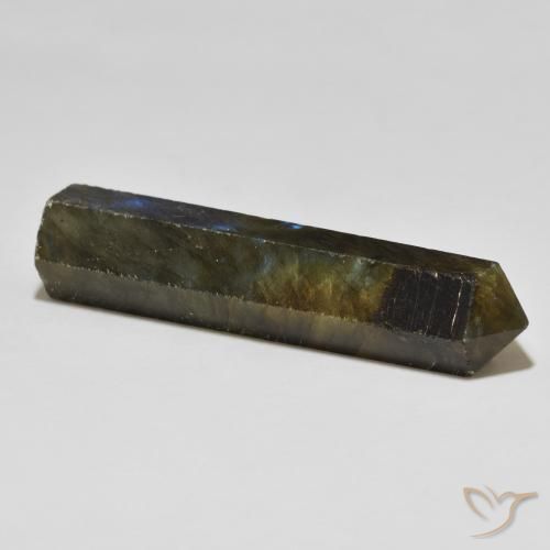 Labradorite Multicolore naturelle Fantaisie, 49.81 ct, Opaque