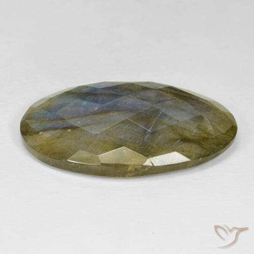 Labradorite Multicolore naturelle ovale, 41.48 ct, Opaque