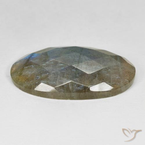 Labradorite Multicolore naturelle ovale, 22.80 ct, Opaque