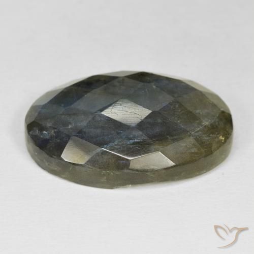Labradorite Multicolore naturelle ovale, 24.18 ct, Opaque