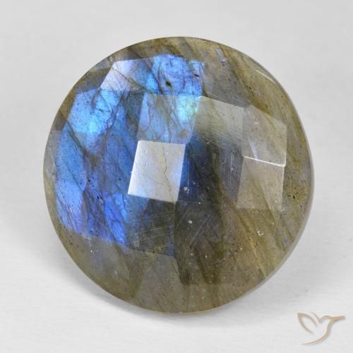 Labradorite Multicolore naturelle Tour, 18.23 ct, Opaque