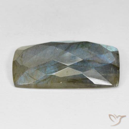 Labradorite Multicolore naturelle Baquette, 27.33 ct, Opaque
