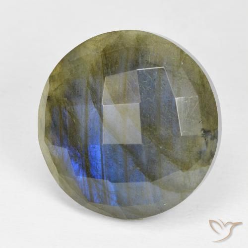 Labradorite Multicolore naturelle Tour, 19.78 ct, Opaque