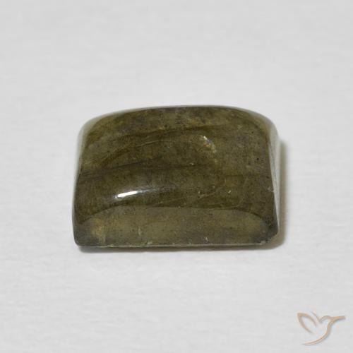Labradorite Multicolore naturelle Baquette, 2.40 ct, Translucide