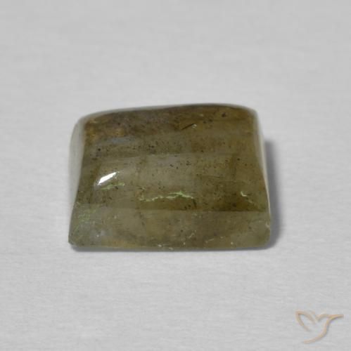 Labradorite Multicolore naturelle Baquette, 2.69 ct, Translucide