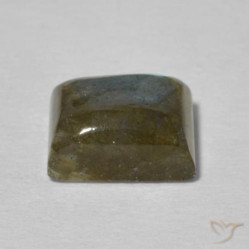 Labradorite Multicolore naturelle Baquette, 3.02 ct, Translucide