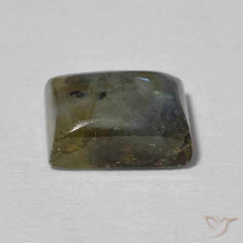 Labradorite Multicolore naturelle Baquette, 2.64 ct, Transparent / Translucide