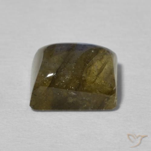 Labradorite Multicolore naturelle Baquette, 3.03 ct, Translucide