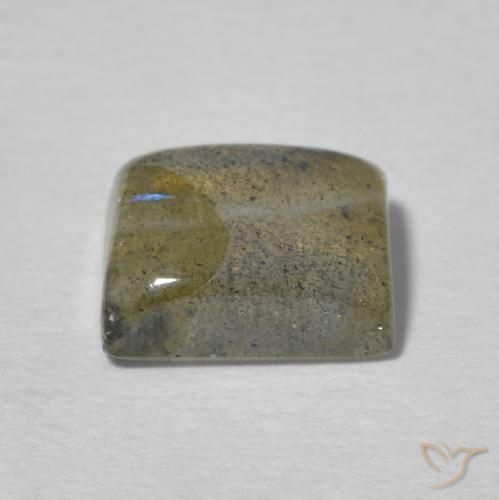 Labradorite Multicolore naturelle Baquette, 2.90 ct, Translucide