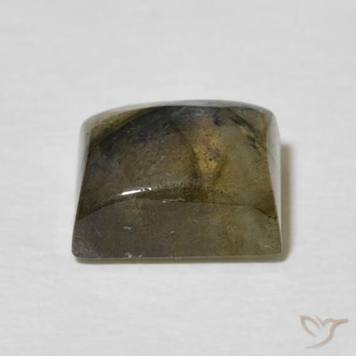 Labradorite Multicolore naturelle Baquette, 3.20 ct, Translucide