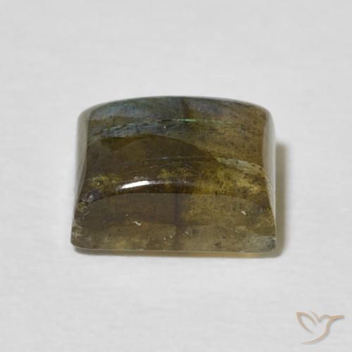 Labradorite Multicolore naturelle Baquette, 3.00 ct, Translucide