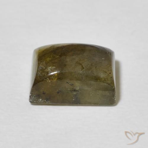 Labradorite Multicolore naturelle Baquette, 2.72 ct, Translucide