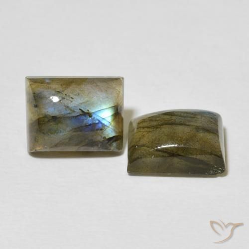 Shop natural 5.04ct Multicolore Labradorite gems, Baquette, from Madagascar at GemSelect. In stock, global shipping!