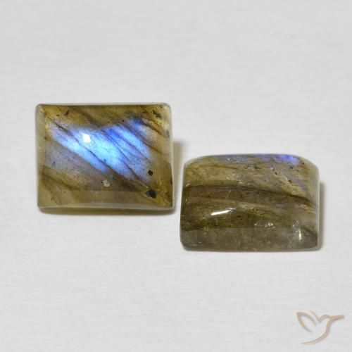 Shop natural 5.05ct Multicolore Labradorite gems, Baquette, from Madagascar at GemSelect. In stock, global shipping!