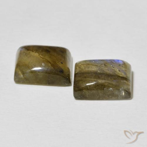 Shop natural 5.05ct Multicolore Labradorite gems, Baquette, from Madagascar at GemSelect. In stock, global shipping!