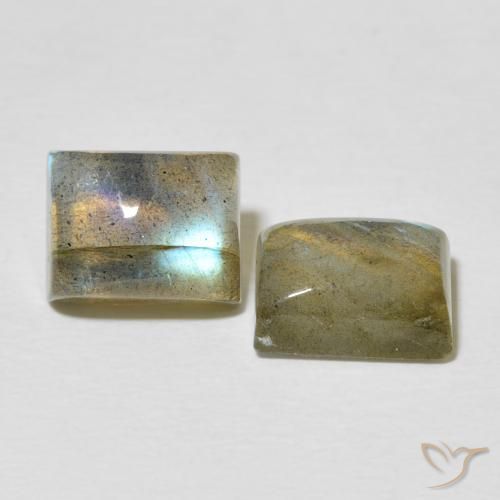 Shop natural 5.92ct Multicolore Labradorite gems, Baquette, from Madagascar at GemSelect. In stock, global shipping!