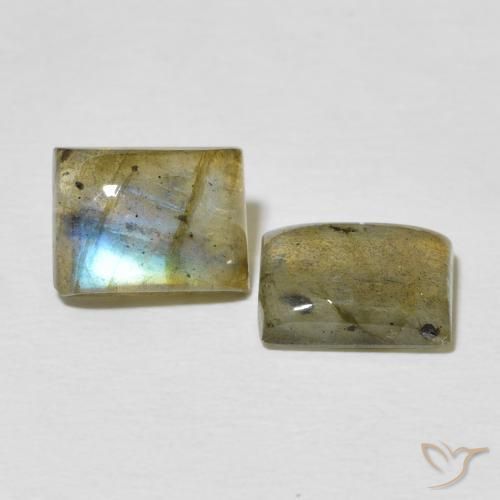 Shop natural 4.35ct Multicolore Labradorite gems, Baquette, from Madagascar at GemSelect. In stock, global shipping!