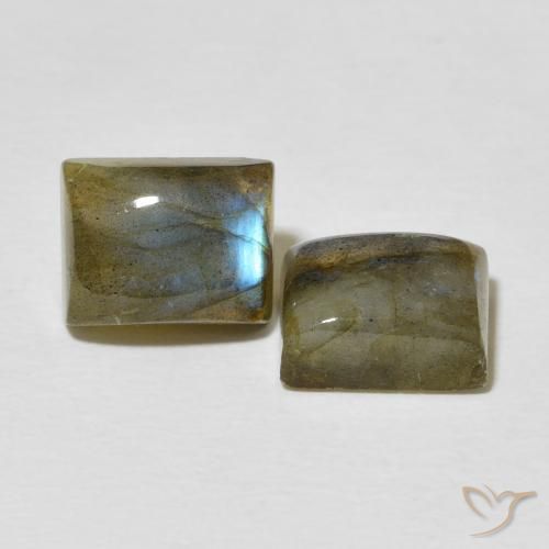 Shop natural 5.65ct Multicolore Labradorite gems, Baquette, from Madagascar at GemSelect. In stock, global shipping!