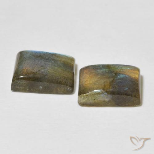 Shop natural 4.89ct Multicolore Labradorite gems, Baquette, from Madagascar at GemSelect. In stock, global shipping!
