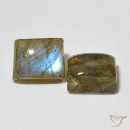 Shop natural 6.93ct Multicolore Labradorite gems, Baquette, from Madagascar at GemSelect. In stock, global shipping!