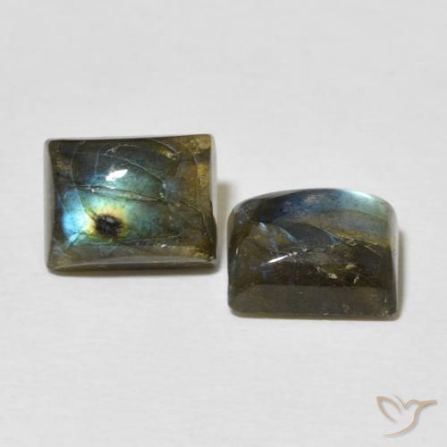 Shop natural 5.25ct Multicolore Labradorite gems, Baquette, from Madagascar at GemSelect. In stock, global shipping!