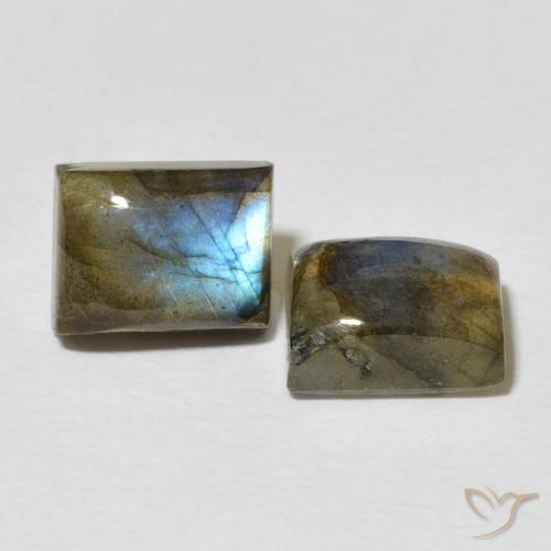 Shop natural 5.76ct Multicolore Labradorite gems, Baquette, from Madagascar at GemSelect. In stock, global shipping!