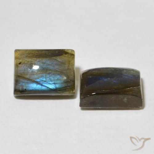 Shop natural 5.31ct Multicolore Labradorite gems, Baquette, from Madagascar at GemSelect. In stock, global shipping!