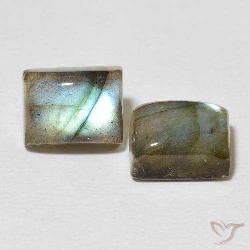 Shop natural 6.95ct Multicolore Labradorite gems, Baquette, from Madagascar at GemSelect. In stock, global shipping!