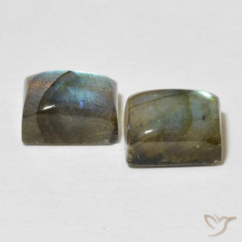 Shop natural 6.95ct Multicolore Labradorite gems, Baquette, from Madagascar at GemSelect. In stock, global shipping!