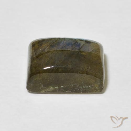 Labradorite Multicolore naturelle Baquette, 2.92 ct, Translucide