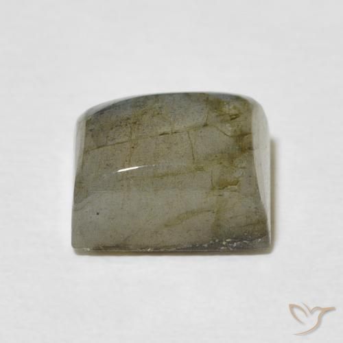 Labradorite Multicolore naturelle Baquette, 3.41 ct, Translucide