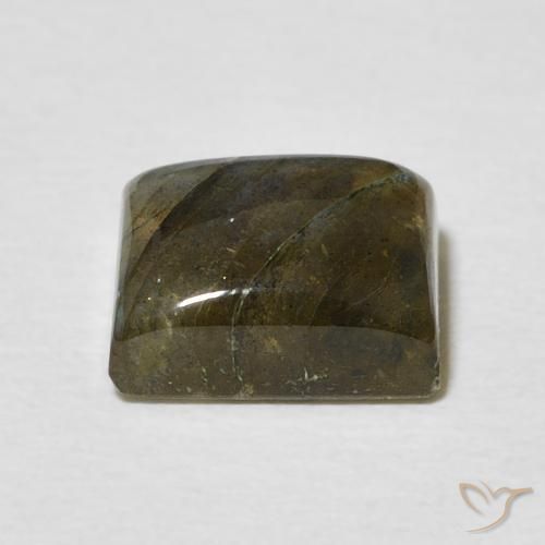 Labradorite Multicolore naturelle Baquette, 2.99 ct, Translucide