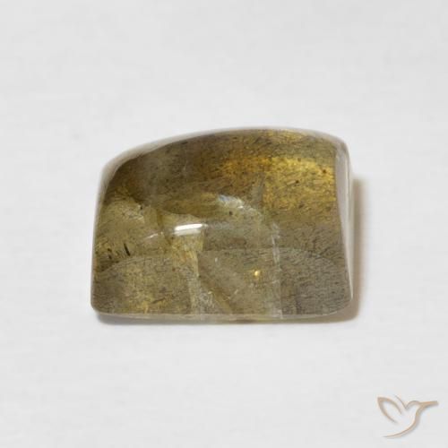 Labradorite Multicolore naturelle Baquette, 2.89 ct, Translucide