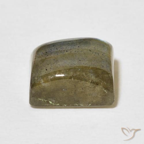 Labradorite Multicolore naturelle Baquette, 3.57 ct, Translucide