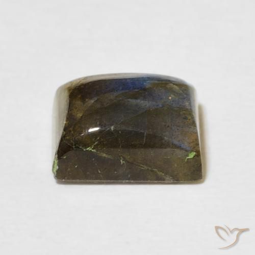 Labradorite Multicolore naturelle Baquette, 2.91 ct, Translucide