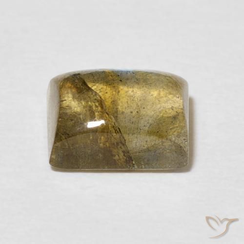 Labradorite Multicolore naturelle Baquette, 2.88 ct, Translucide
