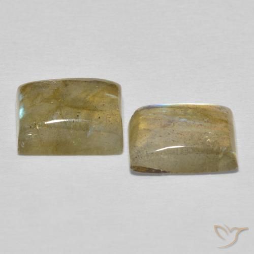 Shop natural 5.13ct Multicolore Labradorite gems, Baquette, from Madagascar at GemSelect. In stock, global shipping!