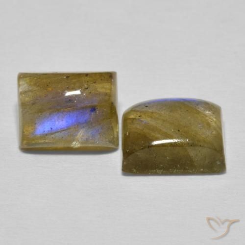 Shop natural 5.65ct Multicolore Labradorite gems, Baquette, from Madagascar at GemSelect. In stock, global shipping!