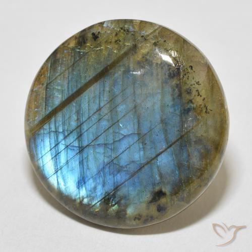 Labradorite Multicolore naturelle Tour, 31.18 ct, Opaque