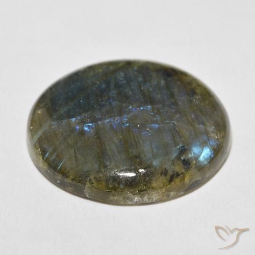 Labradorite Multicolore naturelle Tour, 31.18 ct, Opaque